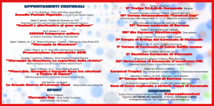 Programma Carnevale viareggio 2015