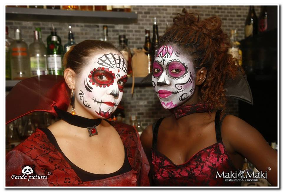 Halloween in maschera maki maki