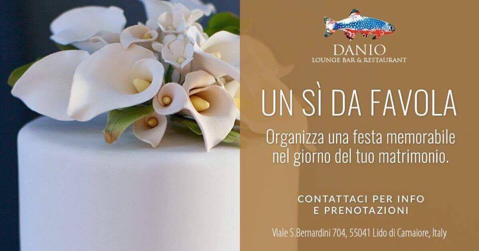 Danio ristorante per cerimonie e matrimoni