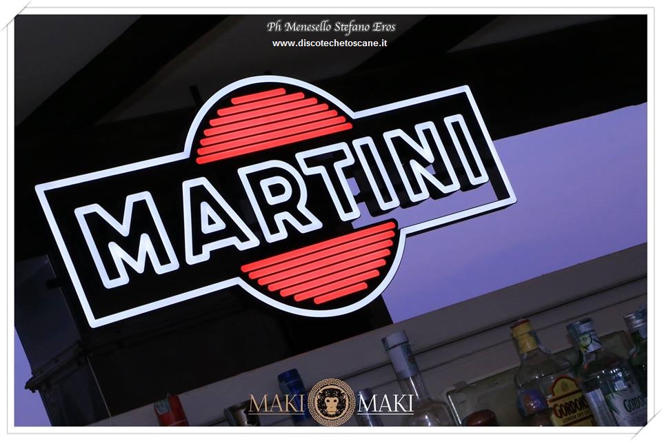 Martini Sponsor terrazza Maki Maki